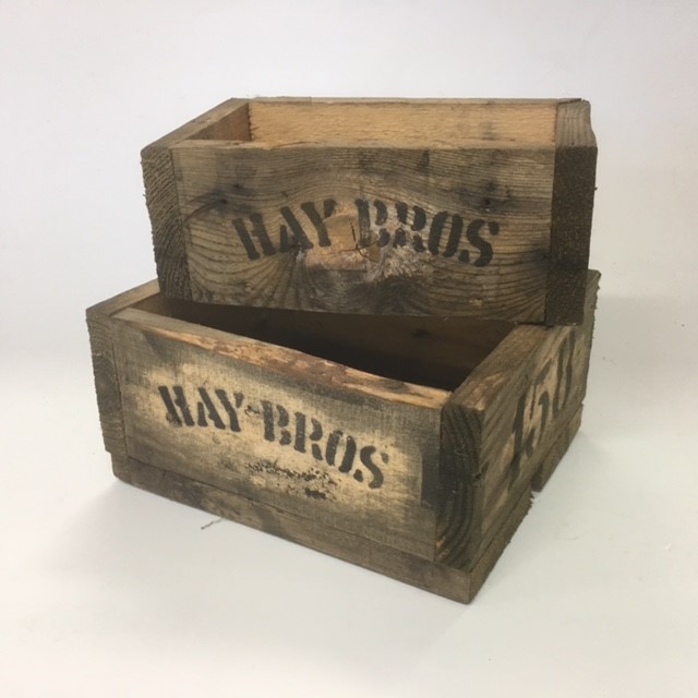 CRATE, Hay Bros Extra Small (18x24x14cm H) or (24x20x10cm H)